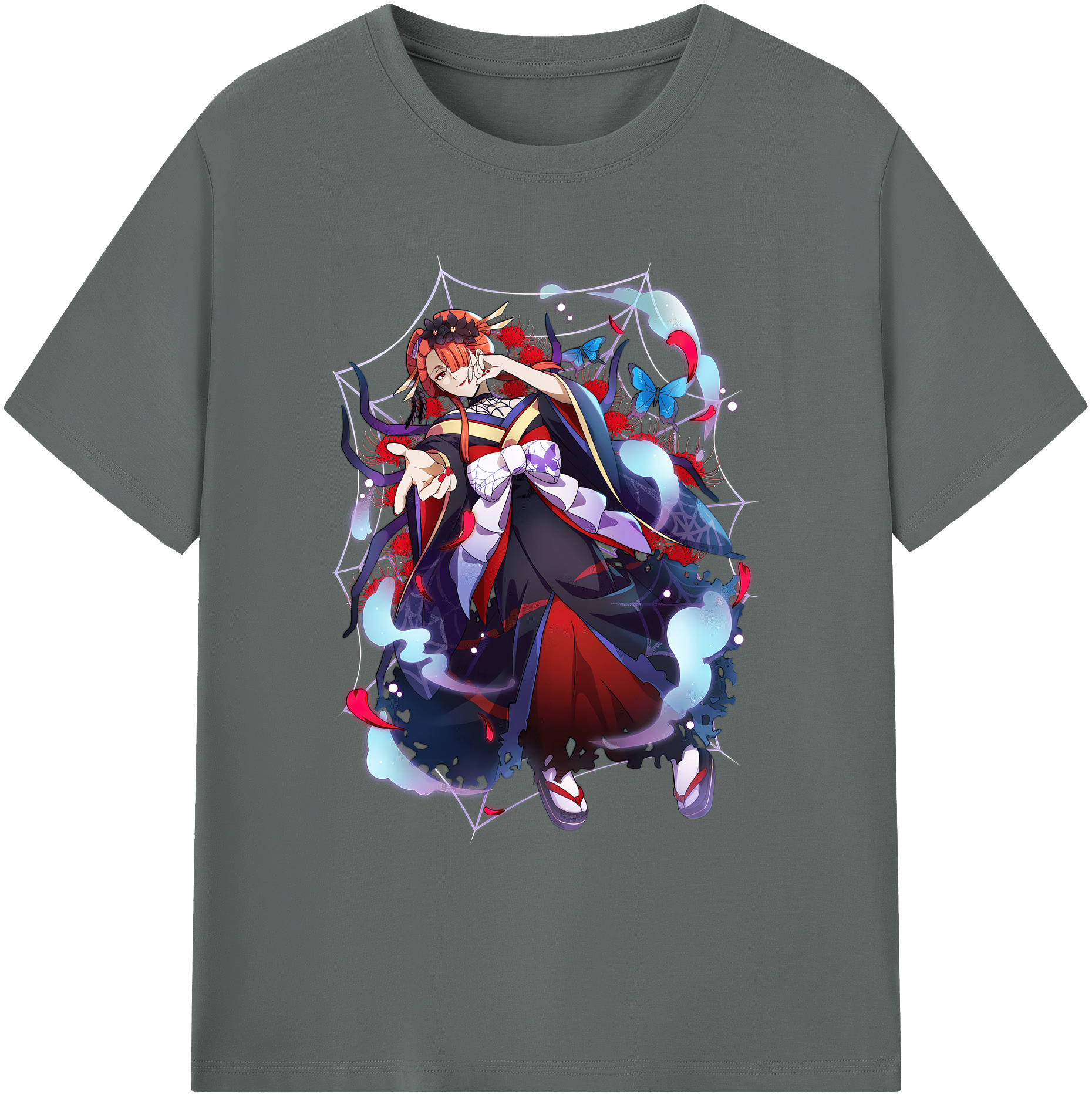 （画像用） 文豪ストレイドッグス Bungo Stray Dogs 綿100％ メンズ半袖Tシャツ｜肌触りやわらか＆通気性